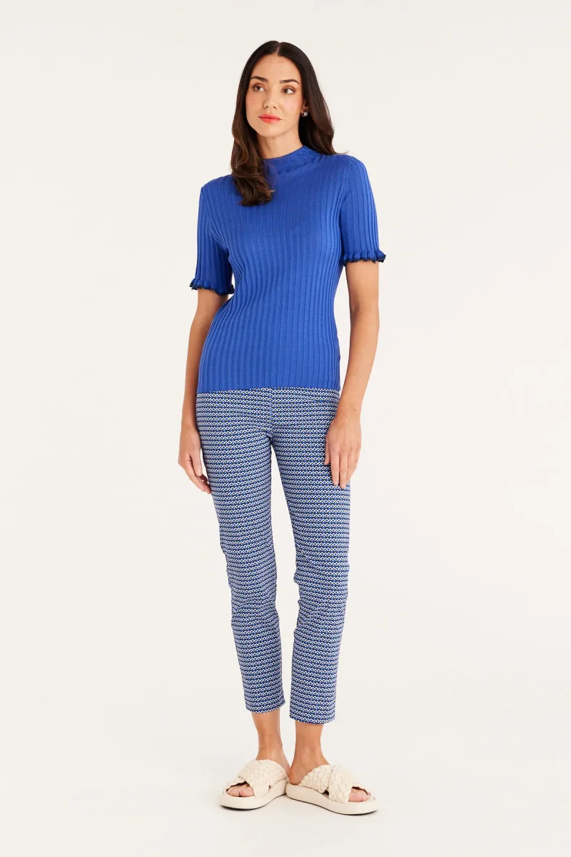 Bell Geo Pant - Geo Blue - Image 2