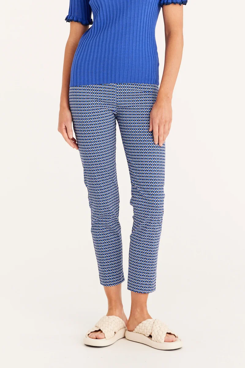 Bell Geo Pant - Geo Blue - Image 4