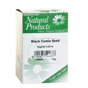 Black Cumin Seed Powder (Nigella sativa) - 75g